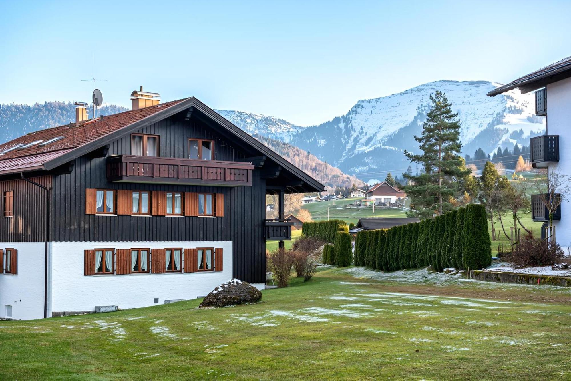 Kuh'Les Hideaway Steibis 3-Zimmer Ferienwohnung 55 M² Oberstaufen Exterior foto